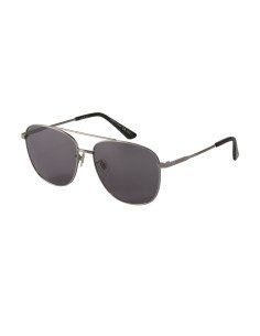 Gucci Gg0410sk 002 Aviator Gris Plateado Original Gota Icon