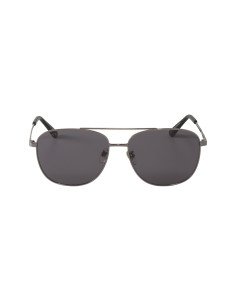 Gucci Gg0410sk 002 Aviator Gris Plateado Original Gota Icon