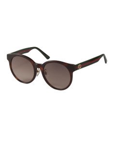 Gucci GG0416SK 005 Round Acetato Carey Azul Cafe degradado