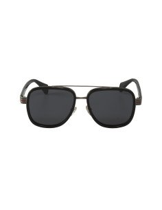 Gucci Gg0448s 001 Aviator Negro Gris Acetato Original