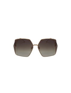 Gucci GG1322SA 002 Square Shape Brown Gradient Gold