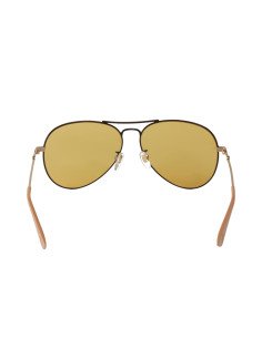 Gucci Gg0515s 003 Aviator Sunglasses Ambar Transparente Negro