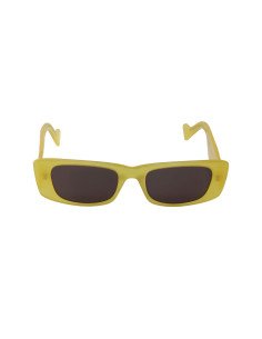 Gucci Gg0516S 004 Rectangle Shape Negro Verde Fluorescente Original