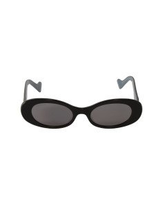 Gucci Gg0517S 001 Oval Shape Negro Transferencia Blanco Original