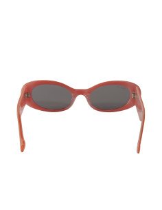 Gucci Gg0517S 005 Oval Shape Naranja Negro Transparente Original