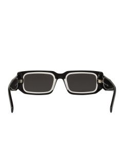 Prada SPR 06YS 09Q-5S0 Square Shape Abstract Black White
