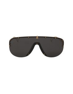 Gucci GG0667S 001 Aviator Fashion Negro Dorado Original