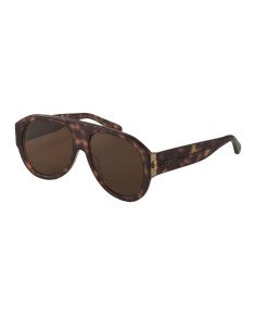 Gucci GG0668S 003 Aviator Square Acetato Carey Cafe