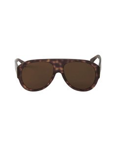 Gucci GG0668S 003 Aviator Square Acetato Carey Cafe