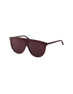 Gucci Gg0732S 003 Fashion Aviator Ivory Red Vino transparente