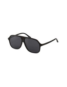 Gucci Gg0734S 001 Square Aviator Negro Gris Original