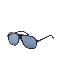 Gucci Gg0734s 002 Square Aviator Azul Naranja transparente