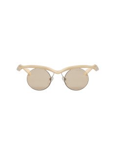 Prada SPR A18 18Q-412 Morph Round Shape Beige