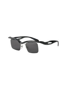 Prada SPR A15 1AB-5S0 Morph Small Square Shape Black