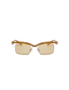 Prada SPR A15 13S-80E Morph Small Square Shape Cognac