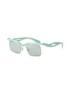 Prada SPR A15 17Q-4R0 Morph Small Square Shape Mint Green