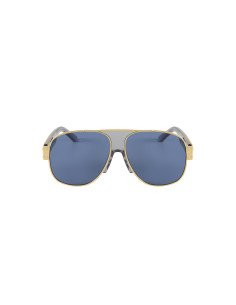 Dior Signature A3U B0B0 Aviator Shape Blue Gold