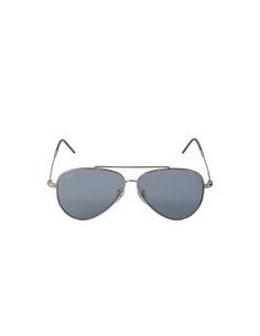 Ray Ban RB0101S 003/GA Aviator Reverse Silver Gray