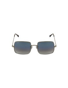 Ray Ban Rb1971 91493f Square Azul Degradado Plateado Original