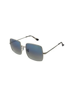 Ray Ban Rb1971 91493f Square Azul Degradado Plateado Original