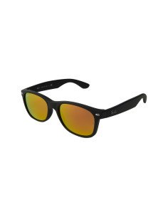 Ray Ban Rb2132 622/69 New Wayfarer Naranja Espejo negro mate