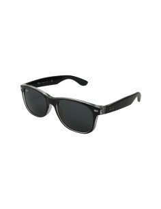 Ray Ban RB2132 6398/Y5 New Wayfarer Negro Gris transparente