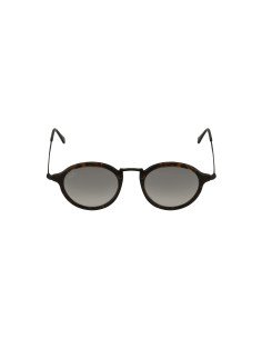Ray Ban Rb2447 1157/9u Round Fleck Plata Espejo Carey