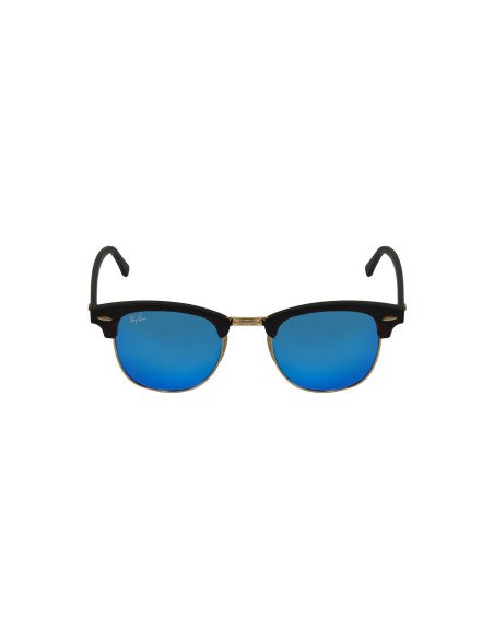 Ray Ban Rb3016 114517 Clubmaster Azul Espejo Carey Icon