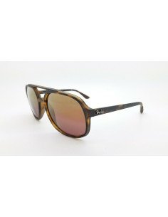 Ray Ban RB4312CH 894/6B Aviator Chromance Cafe Espejo Polarizado