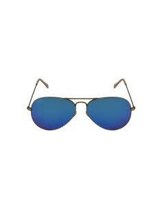Ray Ban Rb3025 167/68 Aviator Azul Marino Espejo Bronce