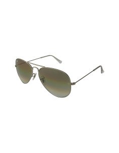 Ray Ban Rb3025 019/9j Aviator Verde Espejo Degradado Plata