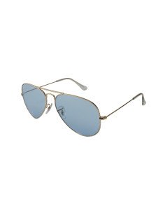 Ray Ban Rb3025 Aviator Azul Transparente Dorado Gota Piloto