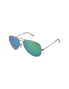 Ray Ban Rb3025 112/19 Aviator Verde Espejo Dorado Piloto