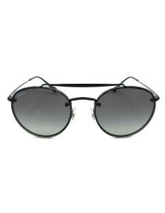 Ray Ban Rb3614n 148/11 Round Double Bridge Blaze Negro Gris degradado
