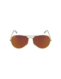 Ray Ban Rb3026 112/4d Aviator Rojo Espejo Polarizado Gota Grande