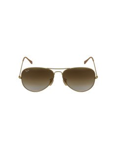 Ray Ban Rb3026 112/85 Aviator Cafe Gradiente Dorado Gota Grande