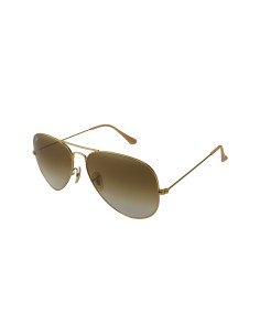 Ray Ban Rb3026 112/85 Aviator Cafe Gradiente Dorado Gota Grande