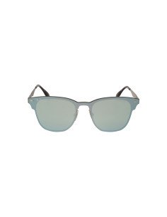 Ray Ban Rb3576n 042/30 Clubmaster Blaze Plata Espejo Gris