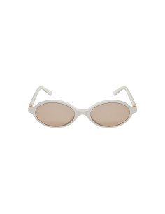 Miu Miu MU 04ZS 142-40D Oval Shape Pink White