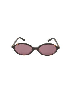 Miu Miu MU 04ZS VAU-5OD Oval Shape Tortoise Wine