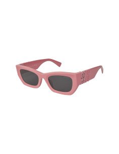 Miu Miu MU 09WS 18C-5S0 Square Shape Pink Black