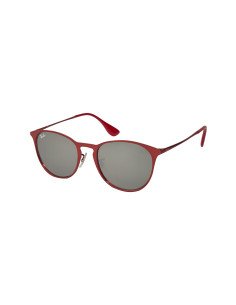 Ray Ban Rb3539 9023/B5 Erika Metal Plata Espejo Rojo