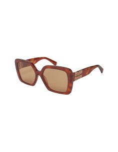 Miu Miu MU 10Y 4BW-2Z1 Square shape Light havana