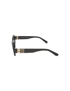 Miu Miu MU 08Z 1AB-5S0 rectangle shape Black Gold