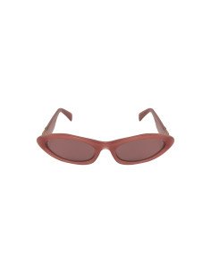 Miu Miu MU 09YS 10M-08S Oval Shape Cognac Opal