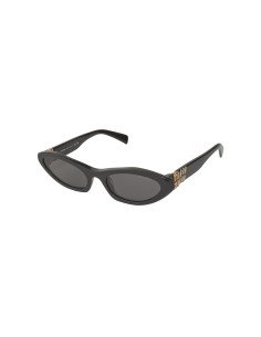 Miu Miu MU 09YS 1AB-5S0 Oval Shape Black Gold