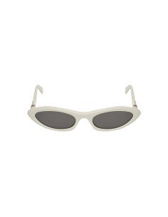 Miu Miu MU 09YS 142-5S0 Oval Shape White Black