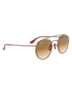 Ray Ban RB3647M F03251 Round Duble Bridge Scuderia Ferrari Cafe degradado