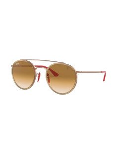 Ray Ban RB3647M F03251 Round Duble Bridge Scuderia Ferrari Cafe degradado