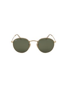 Ray Ban Rb3447 001 Round Metal Negro G-15 Dorado Original
